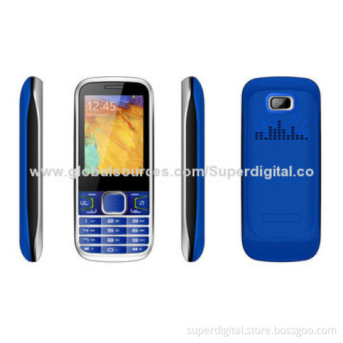 2.4-inch Dual-SIM Phones, Low-end Price, Supports Bluetooth, GPRS and Vibration Functions
